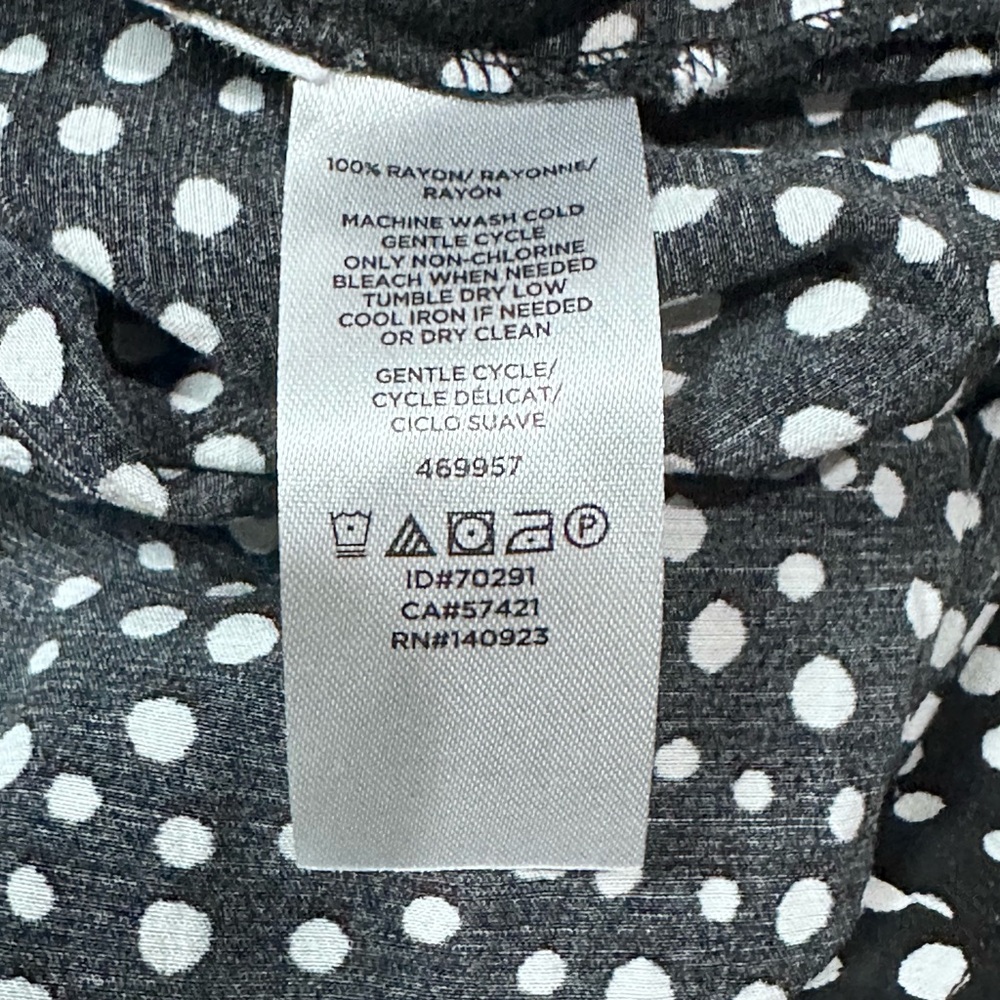 Loft Polka Dot Mock Wrap Tie Front Romper - Picture 10 of 13